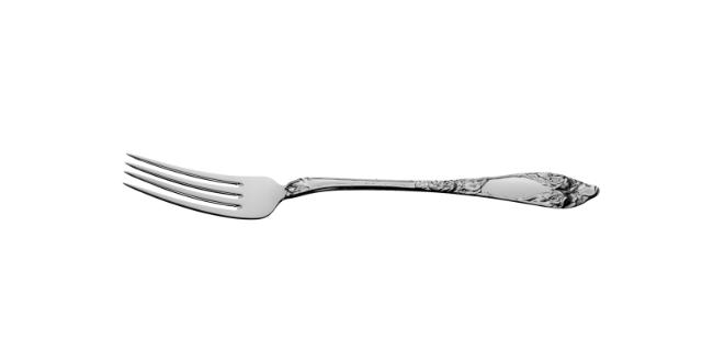 OPPHØIET ROSE <br>Liten spisegaffel