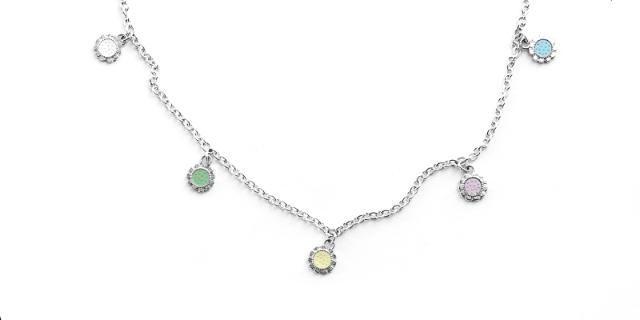 WONDERFLOWER <br>Necklace, tutti frutti