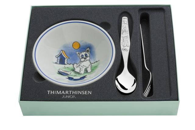 TROFAST GAVESETT<br> Barneskje, gaffel og skål<br>*Utgående produkt